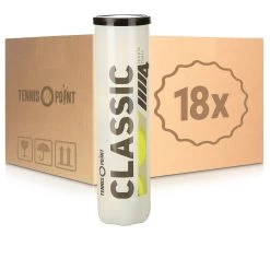 Classic Tennisball 18 Tubes De 4 En Carton