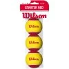Wilson Starter Balls (Stage 3) Sac De 3 Balles -Équipement De Tennis 0151500000 000