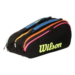Wilson Team Neon Collection Housse De Raquette Lot De 12 Edition Spéciale