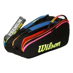 Wilson Team Neon Collection Housse De Raquette Lot De 12 Edition Spéciale -Équipement De Tennis 0242100000 10