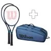 Wilson 2x Ultra 100 V4.0 + Sac De Tennis -Équipement De Tennis 03984000 000