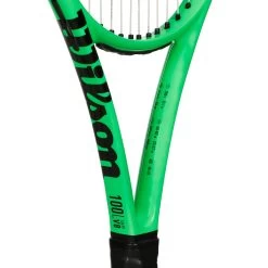 Wilson Blade 100L V8 Bright Neon Green Raquettes Test -Équipement De Tennis 04008800 10