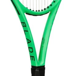 Wilson Blade 100L V8 Bright Neon Green Raquettes Test -Équipement De Tennis 04008800 11